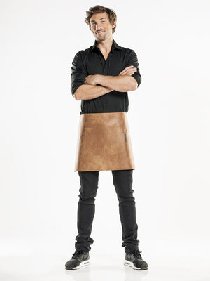Leren Schort