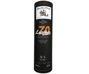 Regular Moonshine Black Leren Lage Schort